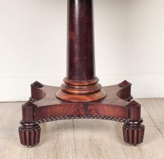 Late Regency Period Pedestal Game Table England circa 1825 - 4806581