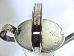 Late Victorian English Silver Plated Diminutive Watering Can Circa 1895 - 3913297