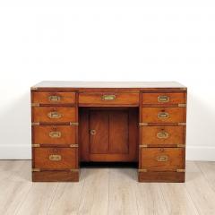 Late Victorian Mahogany Campaign Chest England circa 1880 - 3911741