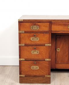 Late Victorian Mahogany Campaign Chest England circa 1880 - 3911742