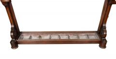 Late Victorian Mahogany Hall Umbrella Stand - 4757649