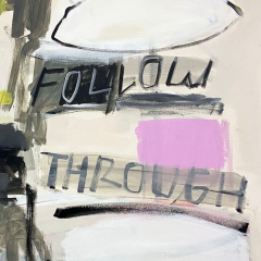 Laura Basterra Sanz Follow Through Abstract painting 2024 - 3686660