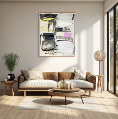 Laura Basterra Sanz Follow Through Abstract painting 2024 - 3686713