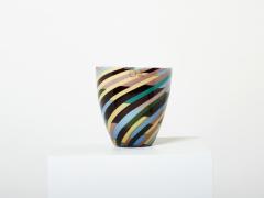 Laura Diaz de Santillana Laura de Santillana for Venini blown glass Klee vase 1984 - 2781929