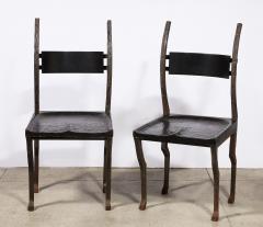 Laura Johnson Drake Pair of Rare Metal Chairs - 3021242