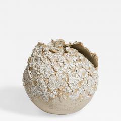 Laura Pasquino Dutch Contemporary Light 50 Stoneware Sculptural Urn Vase - 4619504