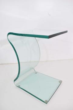 Laurel Fife L Fife Signed Glass Side Table - 1255374