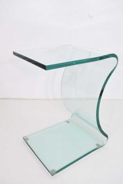 Laurel Fife L Fife Signed Glass Side Table - 1255375