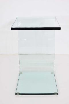 Laurel Fife L Fife Signed Glass Side Table - 1255380