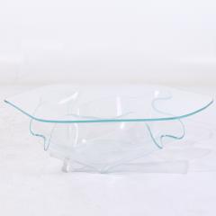 Laurel Fyfe Laurel Fyfe Mid Century Handkerchief Art Glass Coffee Table - 3918385