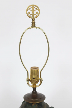 Laurel Lamp Company Ancient Asian Style Bronze Table Lamp circa 1960 - 2851611
