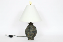Laurel Lamp Company Ancient Asian Style Bronze Table Lamp circa 1960 - 2851622