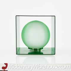 Laurel Mid Century Green Acrylic Cube Lamp - 2569682