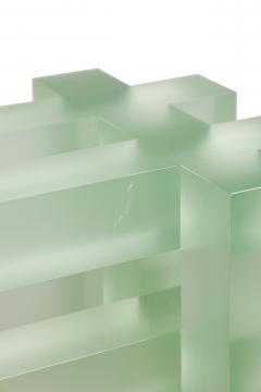 Laurids Gallee Austrian Contemporary Green Resin Console Table - 4613358