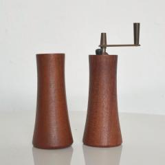 Laurids L nborg Teak Wood Salt Shaker Pepper Mill by Laurids Lonborg of Denmark - 1434201