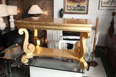 Lavish Gold Leafed Decorator Table - 1803041