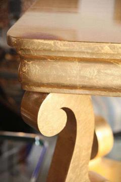 Lavish Gold Leafed Decorator Table - 1803051