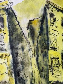 Lawrence Edward Kupferman Street Life New York Haunting Faces Windows Expressionism Mid Century - 3425950