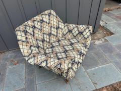 Lawrence Peabody Handsome Lawrence Peabody Barrel Back Tub Chair Selig Mid Century Modern - 4159973