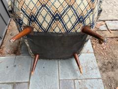 Lawrence Peabody Handsome Lawrence Peabody Barrel Back Tub Chair Selig Mid Century Modern - 4160004