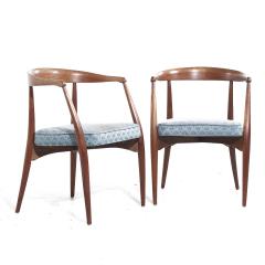 Lawrence Peabody Lawrence Peabody Mid Century Armchairs Pair - 4581209