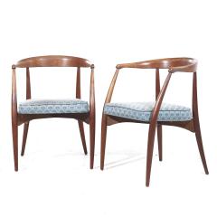 Lawrence Peabody Lawrence Peabody Mid Century Armchairs Pair - 4581210