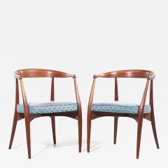 Lawrence Peabody Lawrence Peabody Mid Century Armchairs Pair - 4582014