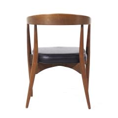 Lawrence Peabody Lawrence Peabody Mid Century Walnut Dining Chairs Set of 8 - 3879236