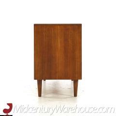 Lawrence Peabody Lawrence Peabody Mid Century Walnut and Cane Buffet with Hutch - 3684790