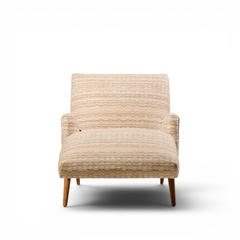 Lawrence Peabody Lawrence Peabody Style Mid Century Wave Chaise - 4710420