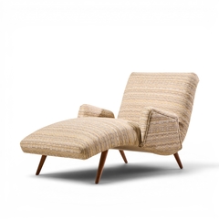 Lawrence Peabody Lawrence Peabody Style Mid Century Wave Chaise - 4710421