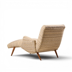 Lawrence Peabody Lawrence Peabody Style Mid Century Wave Chaise - 4710422