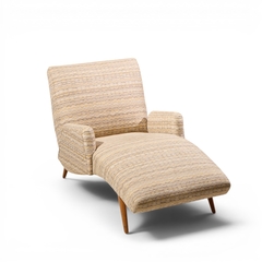 Lawrence Peabody Lawrence Peabody Style Mid Century Wave Chaise - 4710429