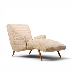 Lawrence Peabody Lawrence Peabody Style Mid Century Wave Chaise - 4710469