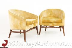 Lawrence Peabody Lawrence Peabody for Craft Associates Mid Century Lounge Chairs A Pair - 2581060