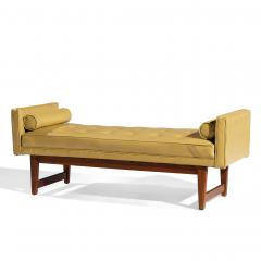 Lawrence Peabody Lawrence Peabody for Nemschoff Mid Century Walnut Bench - 4444170
