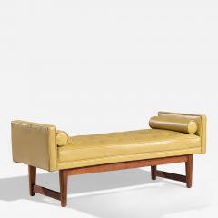 Lawrence Peabody Lawrence Peabody for Nemschoff Mid Century Walnut Bench - 4444652