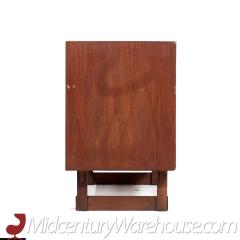 Lawrence Peabody Lawrence Peabody for Nemschoff Mid Century Walnut Dresser Chests Pair - 3684784