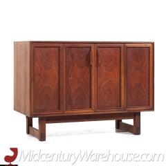 Lawrence Peabody Lawrence Peabody for Nemschoff Mid Century Walnut Dresser Chests Pair - 3684785