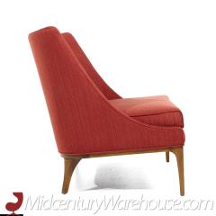 Lawrence Peabody Lawrence Peabody for Richardson Nemschoff Mid Century Walnut Settee - 3689460