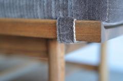 Lawrence Peabody Oak Bench by Lawrence Peabody for Nemschoff C 1950s - 4082191