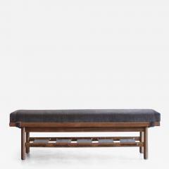 Lawrence Peabody Oak Bench by Lawrence Peabody for Nemschoff C 1950s - 4083246