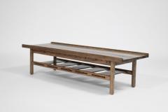 Lawrence Peabody Walnut Coffee Table by Lawrence Peabody for Nemschoff C 1950s - 3969249