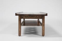 Lawrence Peabody Walnut Coffee Table by Lawrence Peabody for Nemschoff C 1950s - 3969251