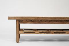 Lawrence Peabody Walnut Coffee Table by Lawrence Peabody for Nemschoff C 1950s - 3969252