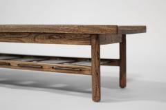 Lawrence Peabody Walnut Coffee Table by Lawrence Peabody for Nemschoff C 1950s - 3969253