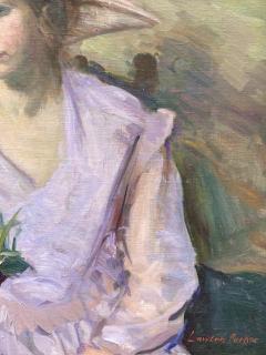 Lawton S Parker Young Woman with Pink Hat  - 4789236