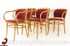 Le Corbusier For Thonet Mid Century Bentwood Dining Chairs Set of 6 - 2355976