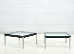 Le Corbusier LC 10 for Cassina Side Tables Italy 1970 - 2491583