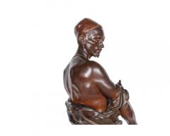 Le Garde Du Harem A Monumental Orientalist Bronze Sculpture by G Coudray - 3910373